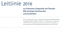 Medizin und ärztliche Praxis: EMF Leitlinie 2016 gedruckt